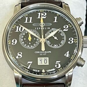 Zeppelin LZ 127 Graf Chronograph Sub-dials  Date Designer Men’s Watch